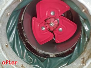 Maintenance cleaning ducting dan exhaust fan kitchen mall hublife tanjung duren - jakarta