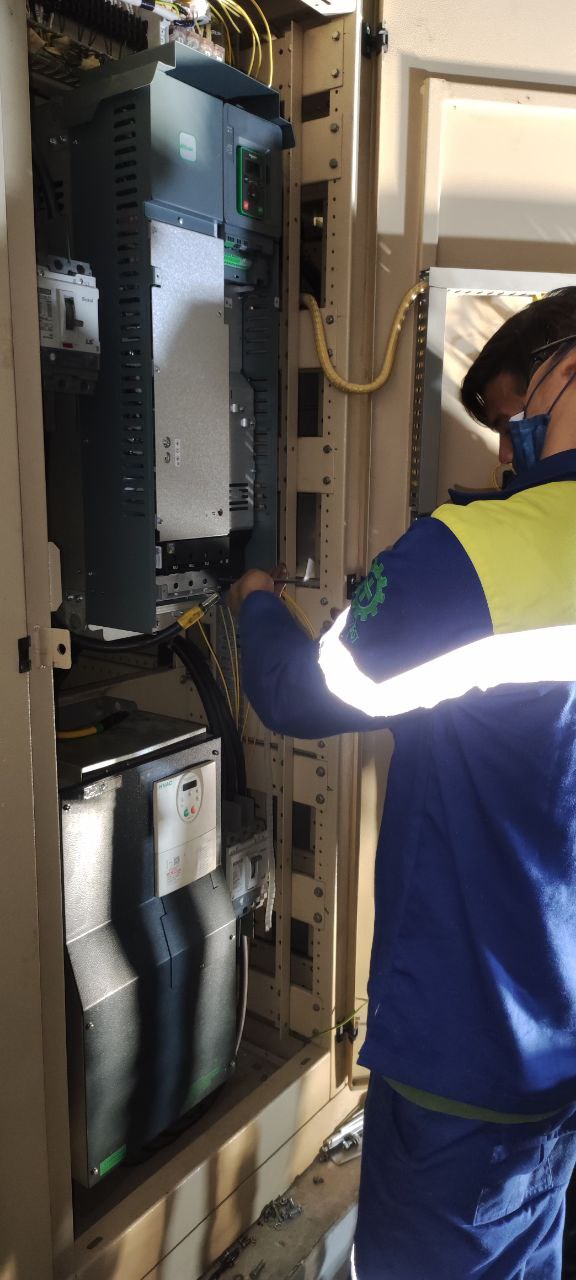 Jasa perbaikan repair retrofit vsd variable speed drive inverter pt
